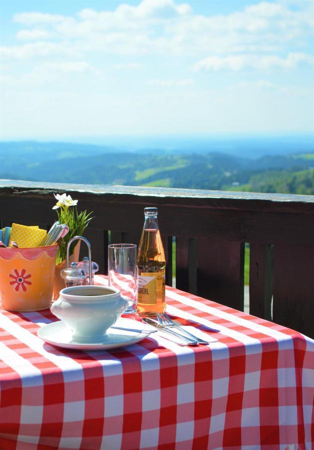 Gasthaus 3-Laenderblick Moenichkirchen Bagian luar foto